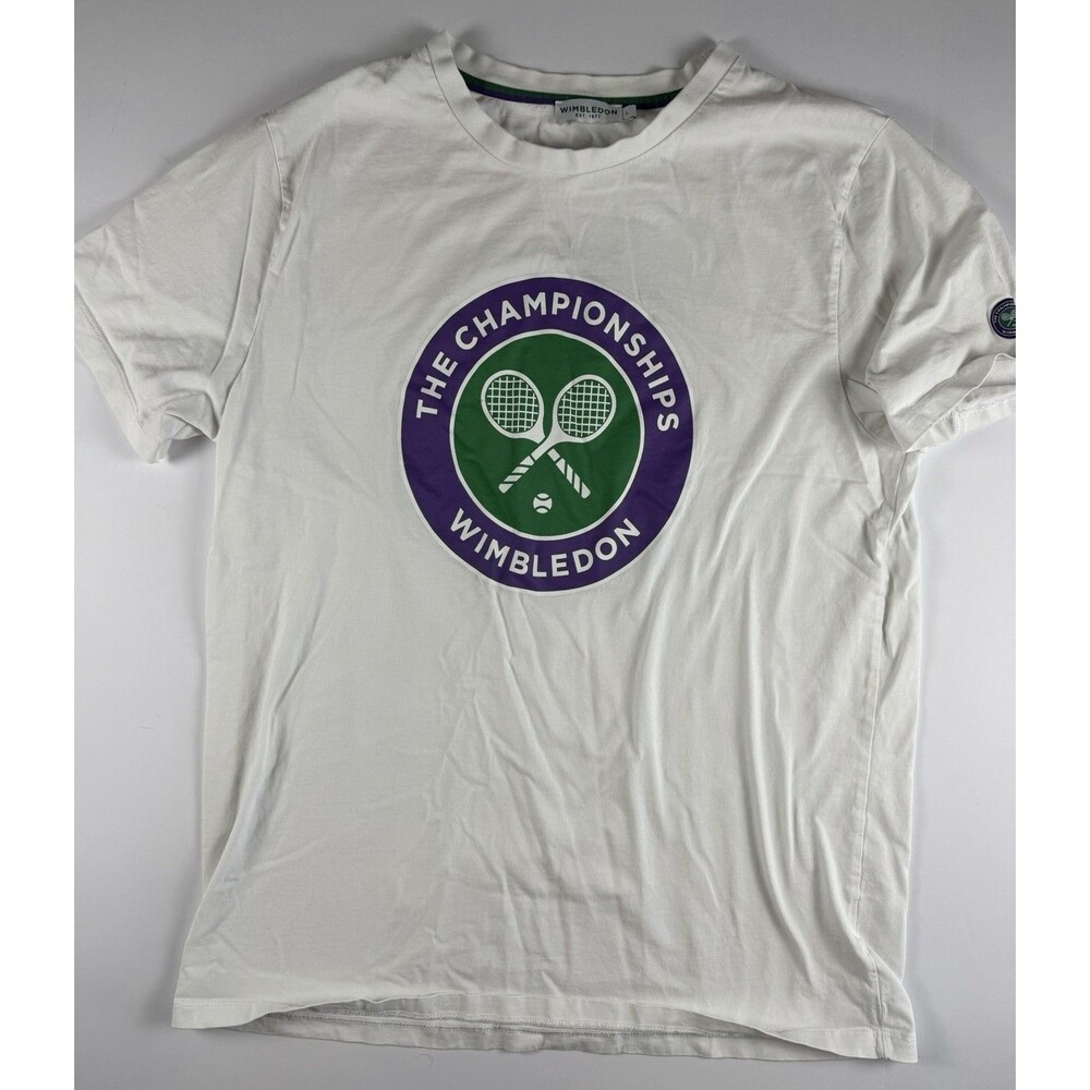 Wimbledon The Championships Graphic T-Shirt Adult Large